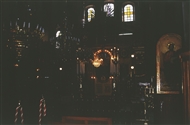 Παναγία η Καφφατιανή, ο ναός (το 2006): Το τέμπλο και τα παράθυρα της αψίδας του Ιερού