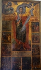 Στη Νότια στοά της Καφφατιανής (το 2013): Εικόνα του αγίου Ιωάννη του νέου του Τραπεζούντιου, αγιογραφημένη το 1826 (σπανιότατο θέμα)