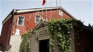 Παναγία Καφφατιανή: Η κεντρική είσοδος του εκκλ. συγκροτήματος (Μάιος του 2013)