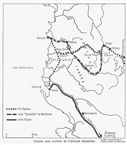 Μεσαιωνική Αλβανία. Grands axes de l’Albanie byzantine [Μεγάλοι επικοινωνιακοί άξονες της βυζαντινής Αλβανίας]