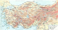 Τα ρωμαϊκά εδάφη της ΒΔ Ασίας (κυρίως οι μικρασιατικές επαρχίες και τμήμα της Άνω Μεσοποταμίας) γύρω στα 150 μ.Χ.