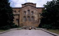 Σόφια. Η βόρεια εξωτ. πλευρά της πρωτοβυζαντινής βασιλικής της Αγίας Σοφίας (το 1993)