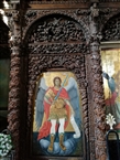 Το ξυλόγλυπτο τέμπλο του μητροπολιτικού ναού της Μυτιλήνης και ο αρχάγγελος Μιχαήλ στην Πρόθεση