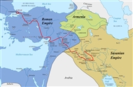 Η διαδρομή του αυτοκράτορα Ιουλιανού από την Κ/Πολη στην Αντιόχεια το 362 και η εκστρατεία εναντίον της Περσίας το 363