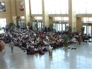 Στο Αεροδρόμιο της Αλεξάνδρεια: Δημόσια Προσευχή στην αίθουσα αναμονής του Αεροδρομίου (Ιούνιος του 2013)