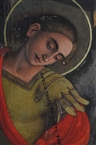 Άγιοι Κωνσταντίνος και Ελένη Πασάμπαχτσε: Αρχάγγελος Μιχαήλ, λεπτομέρεια