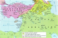 Το Χαλιφάτο των Αββασιδών, η βυζαντινή Μικρά Ασία και τα γύρω κρατίδια το 786 (επί Χαρούν αλ-Ρασίντ)