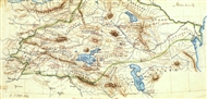 «Αρμενία» γεωφυσικός – ιστορικός χάρτης του Heinrich Kiepert, 1880