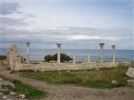 Χερσόνησος - Χερσών (το 2006): Η πρωτοβυζαντινή βασιλική στην ακροθαλασσιά