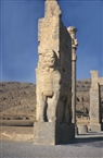Περσέπολη, η Πύλη των Εθνών. Ανθρωπόμορφος φύλακας-ταύρος του 475 π.Χ. (γενικό)
