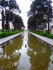 Ιράν, Γιαζντ: Το κτιστό κανάλι στον κήπο του αρχοντικού Bagh-e Dowlatabad στο Γιαζντ