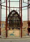Ιράν. Γιαζντ: Στη συνοικία Φαχαντάν: ο «Τροχός του Μαρτυρίου» αδιακόσμητος (το 2001)