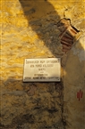 Άγιος Γεώργιος Τσεγκέλκιοϊ: Εντοιχισμένη μαρμάρινη πλάκα στην εξωτερική πλευρά του μαντρότοιχου (το 2001)