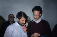 Ορουμίγιε, ΒΔ Ιράν: Ο Νεστοριανός ιερέας με τον Garth Fowden (Απρίλιος του 2000)